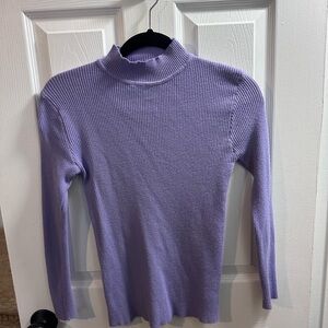 Ninee Women Long Sleeve Shirts Rib Knit Slim Fit Tops Basic Tee